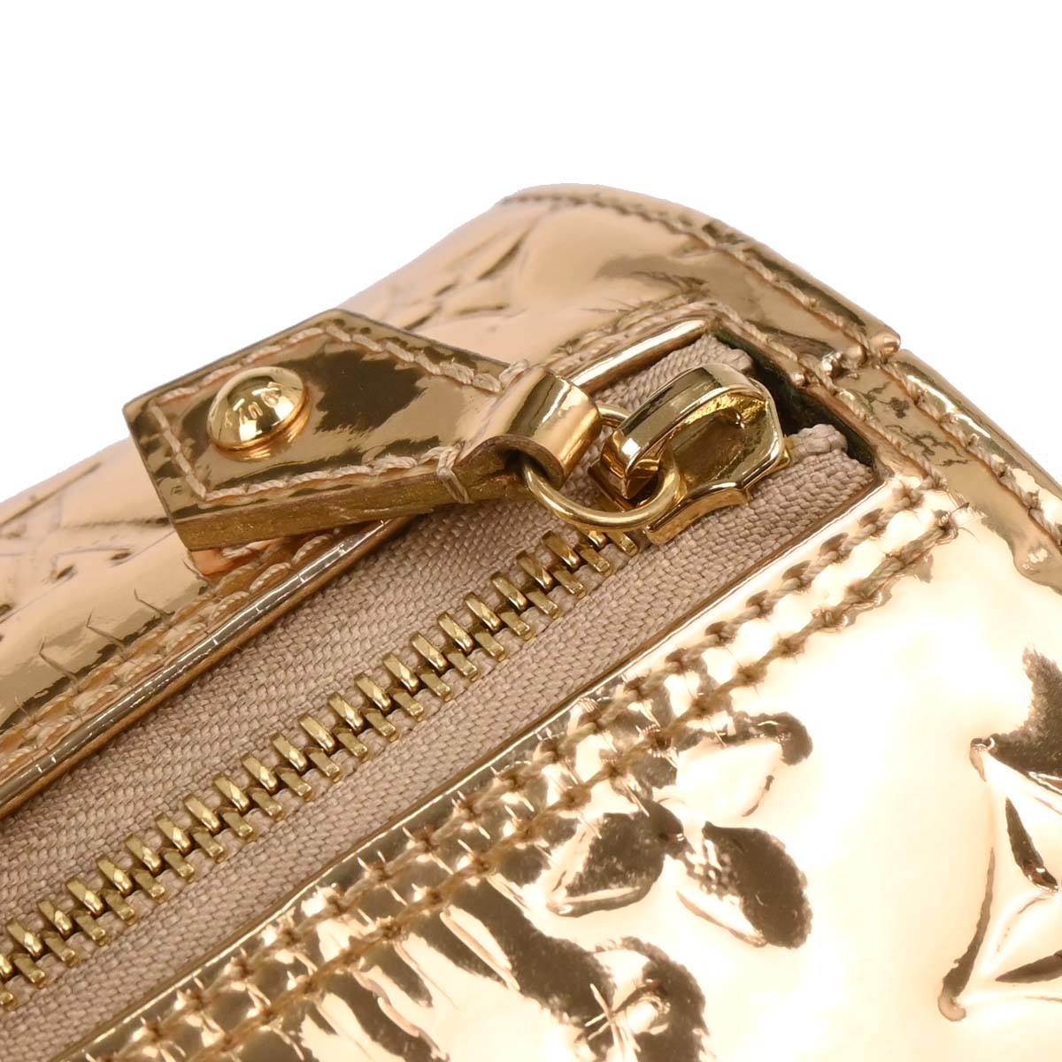 Louis Vuitton 2006 Gold Monogram Miroir Papillon Handbag M95270