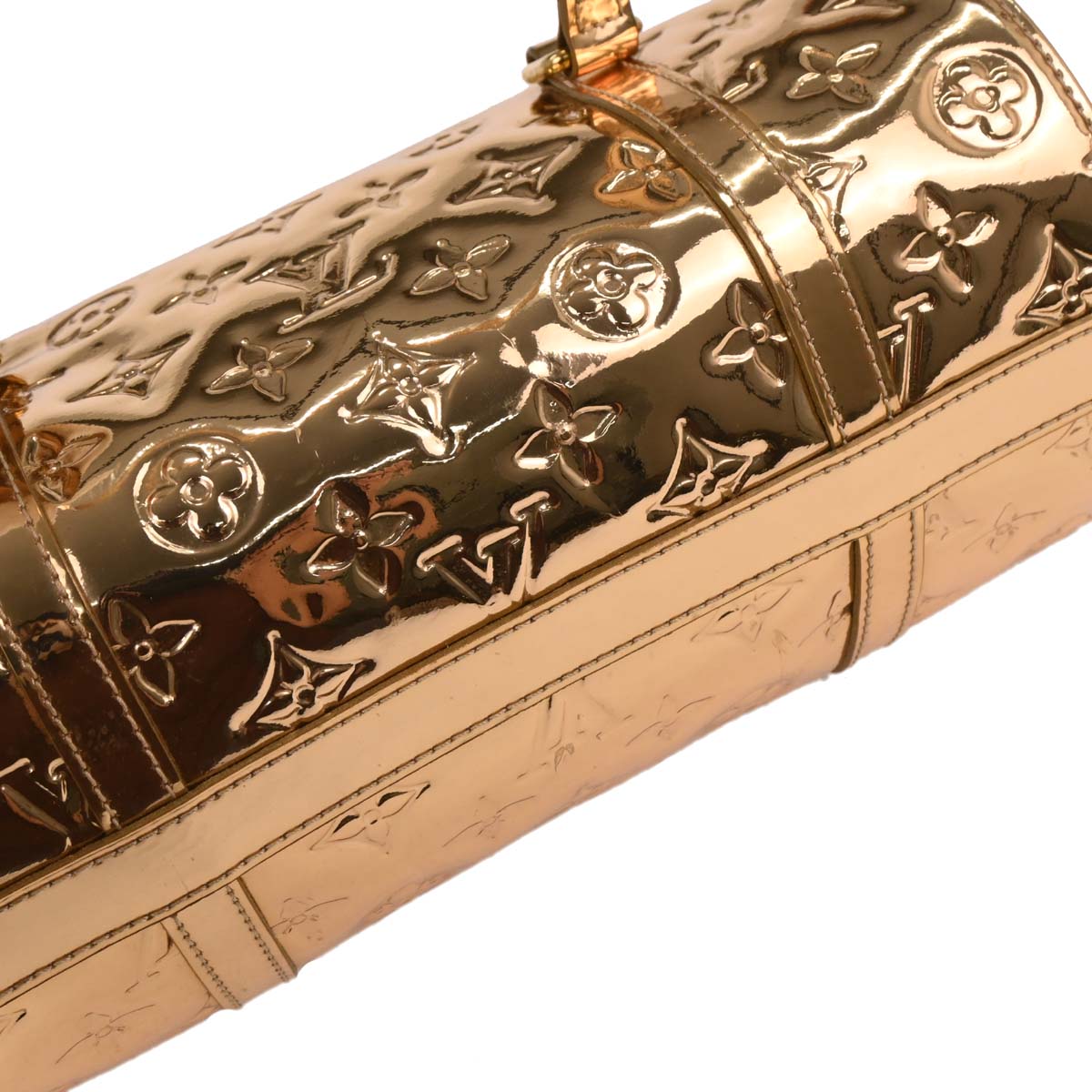 Louis Vuitton 2006 Gold Monogram Miroir Papillon Handbag M95270