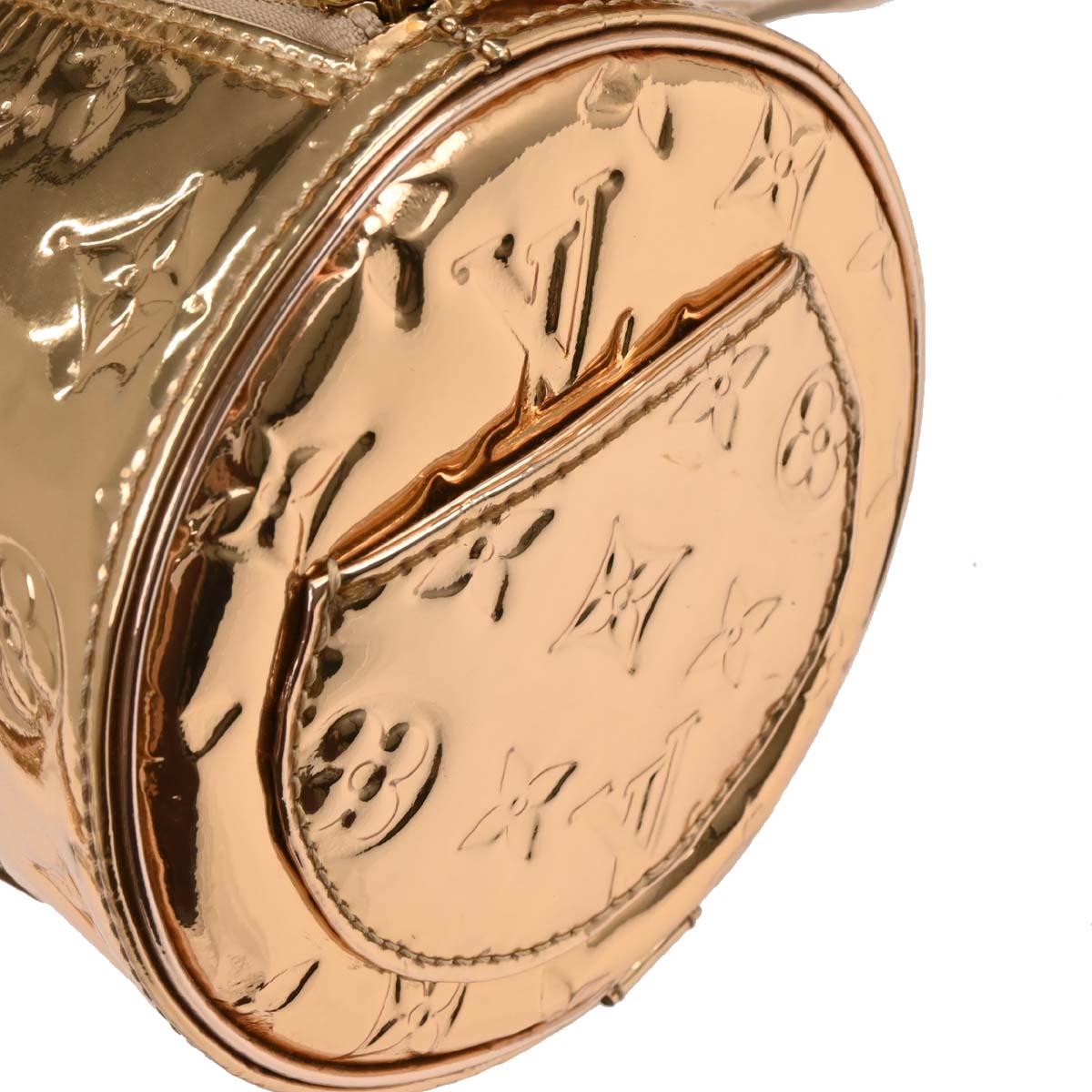 Louis Vuitton 2006 Gold Monogram Miroir Papillon Handbag M95270