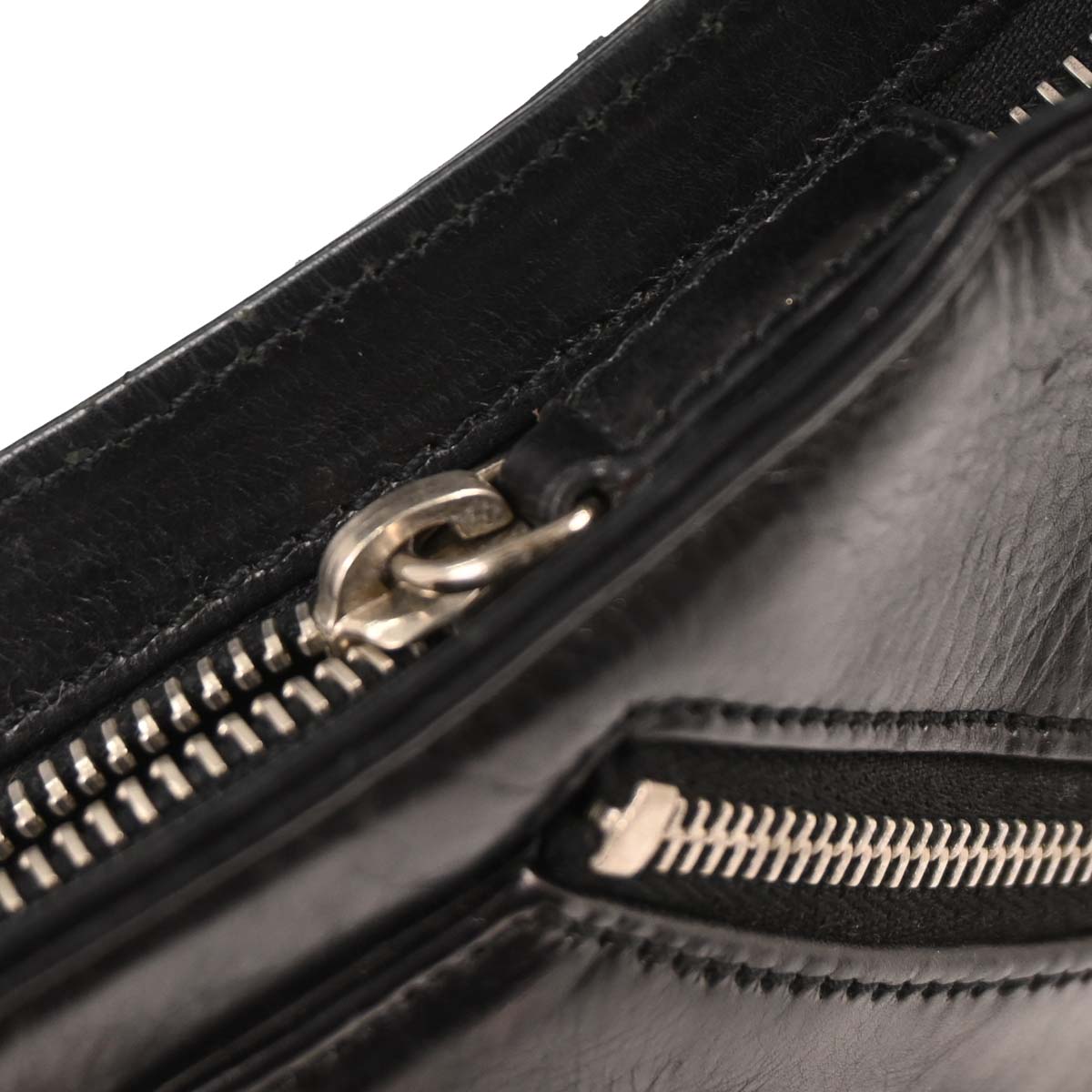 Christian Dior 2004 Black Leather Corset Handbag