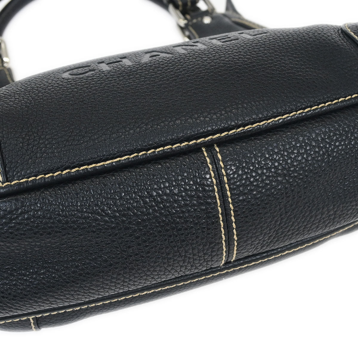 Chanel 2003-2004 Black Calfskin Handbag