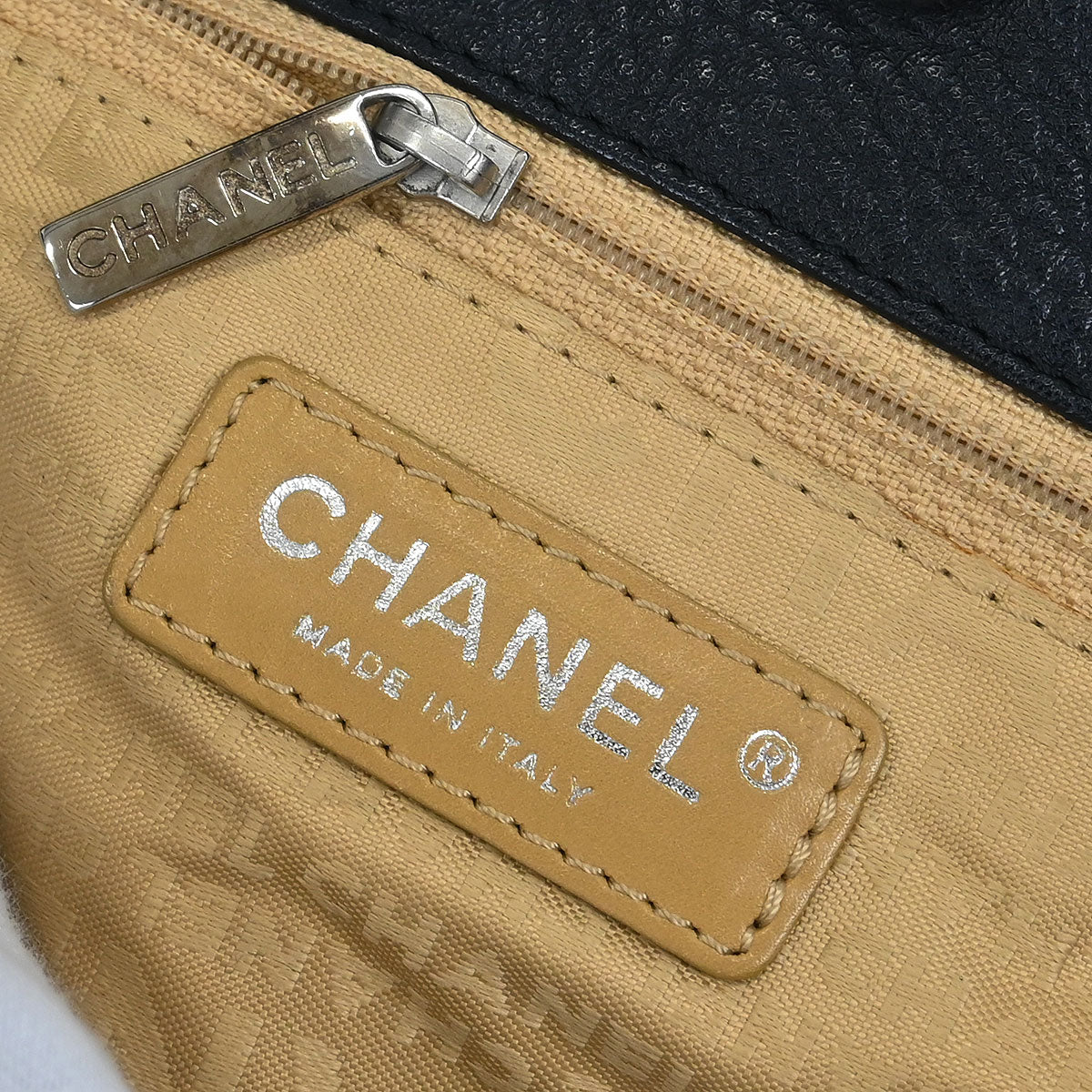 Chanel 2003-2004 Black Calfskin Handbag