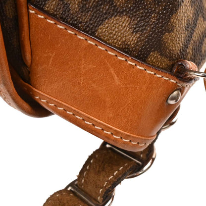 Christian Dior 2006 Brown PVC Trotter Romantic Handbag