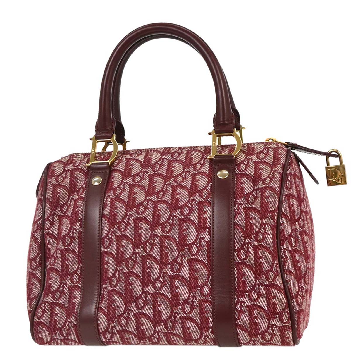 Christian Dior Bordeaux Trotter Handbag