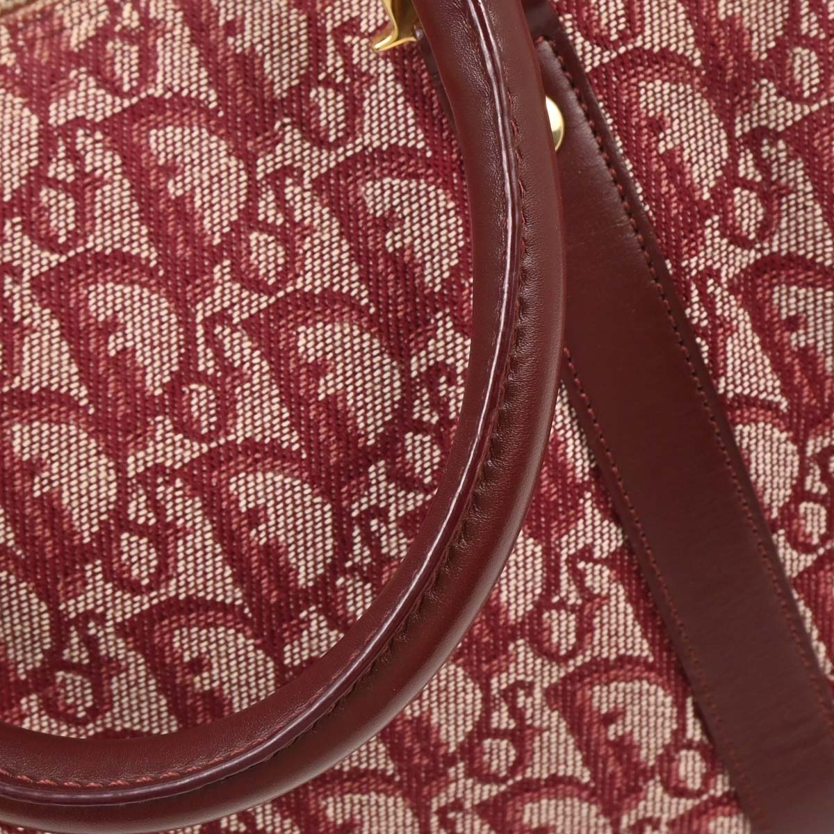Christian Dior Bordeaux Trotter Handbag