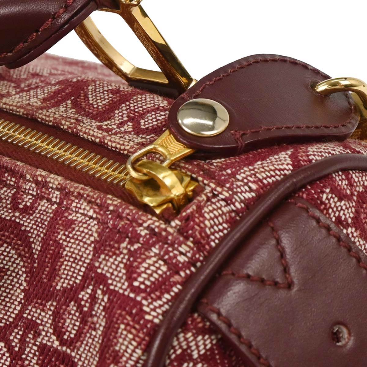 Christian Dior Bordeaux Trotter Handbag