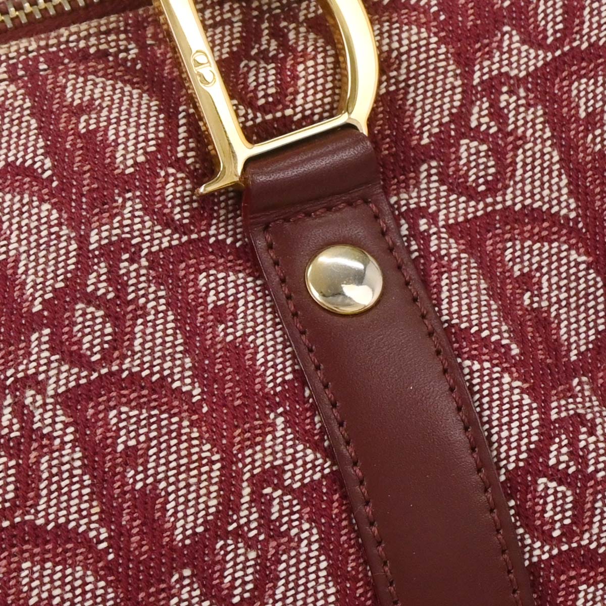 Christian Dior Bordeaux Trotter Handbag