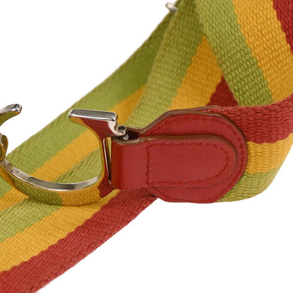 Christian Dior 2004 Rasta-Color Trotter Saddle Shoulder Bag