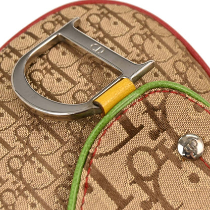 Christian Dior 2004 Rasta-Color Trotter Saddle Shoulder Bag