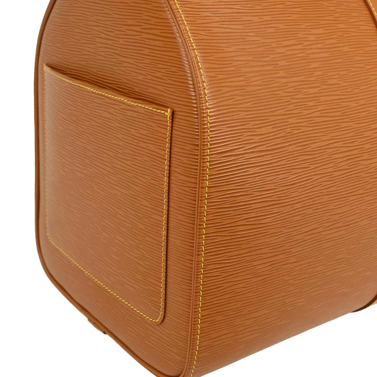 Louis Vuitton Brown Epi Keepall 50 Travel Handbag M42968