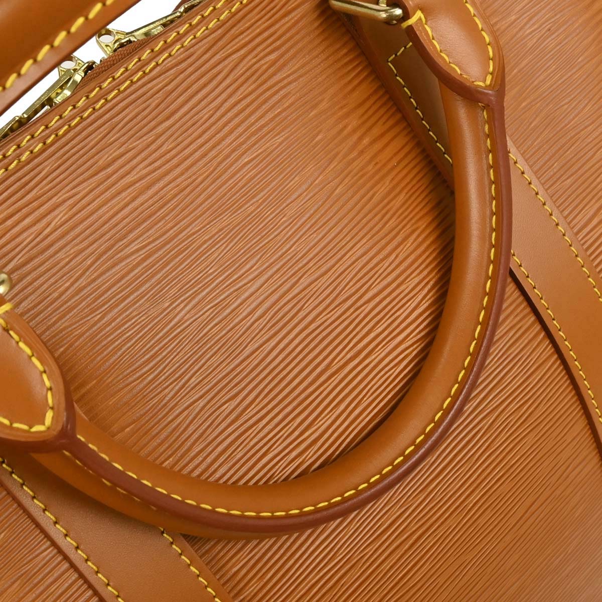 Louis Vuitton Brown Epi Keepall 50 Travel Handbag M42968