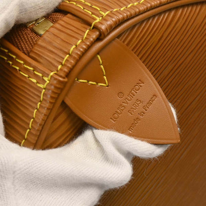 Louis Vuitton Brown Epi Keepall 50 Travel Handbag M42968