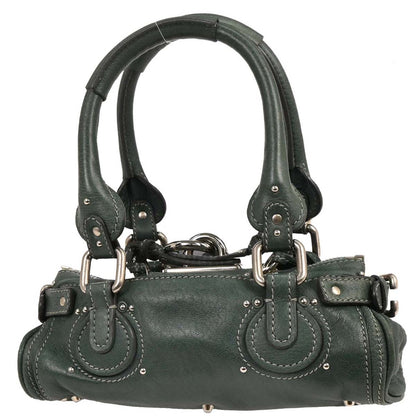 Chloe Dark Green Paddington Handbag