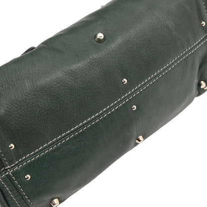 Chloe Dark Green Paddington Handbag