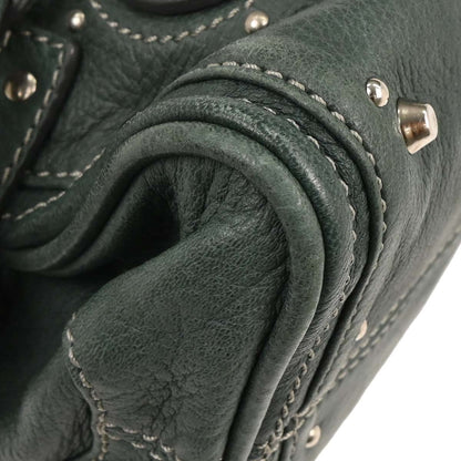 Chloe Dark Green Paddington Handbag