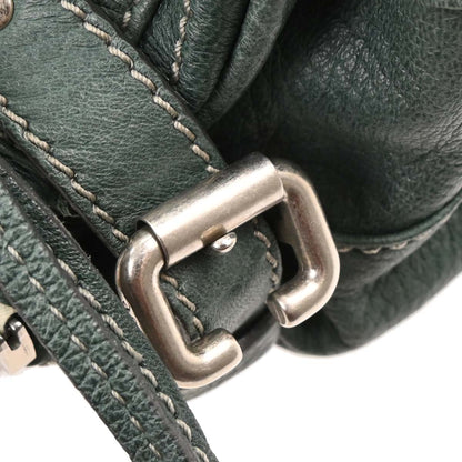 Chloe Dark Green Paddington Handbag