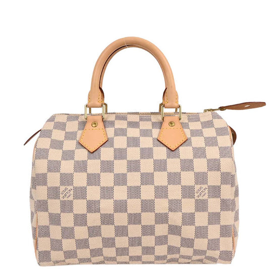 Louis Vuitton Damier Azur Speedy 25 Handbag N41534