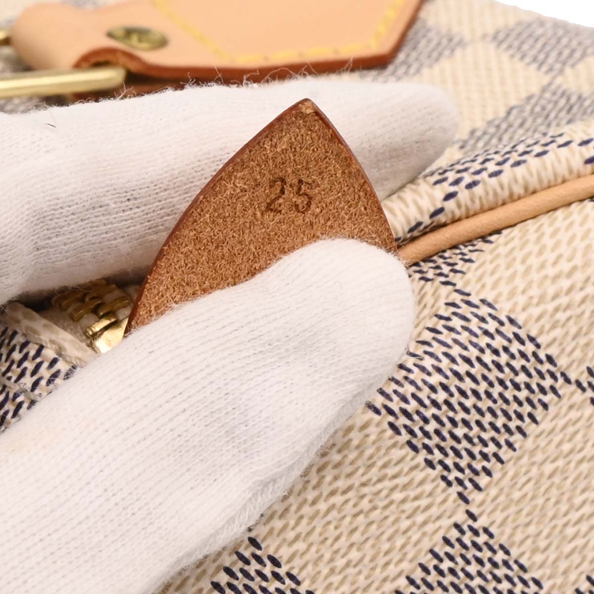 Louis Vuitton Damier Azur Speedy 25 Handbag N41534