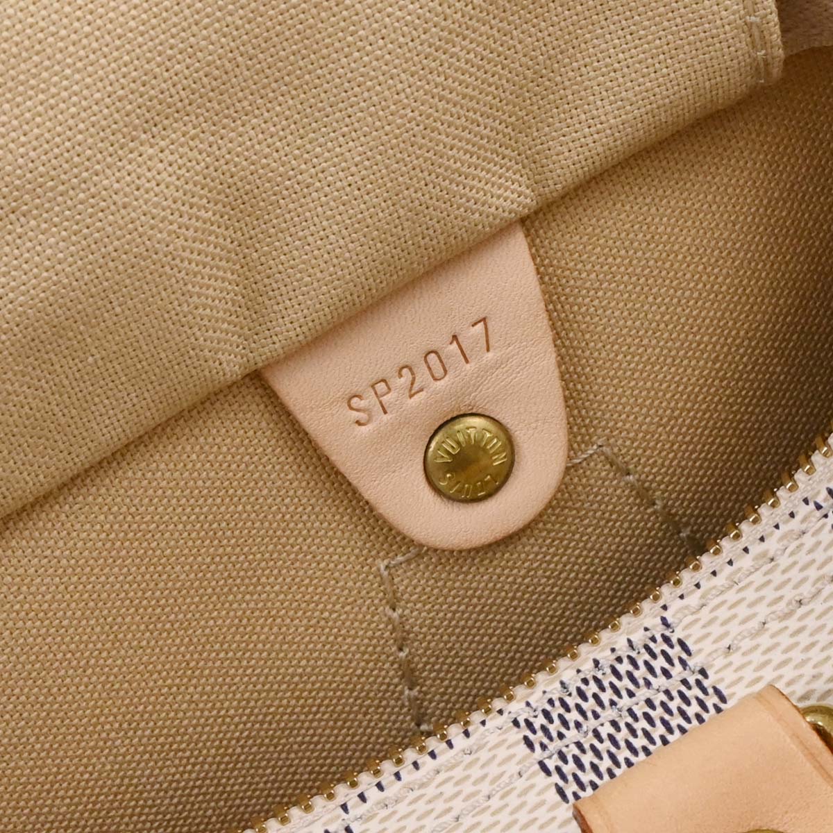 Louis Vuitton Damier Azur Speedy 25 Handbag N41534