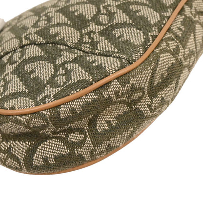 Christian Dior Green Trotter Saddle Handbag