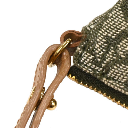 Christian Dior Green Trotter Saddle Handbag