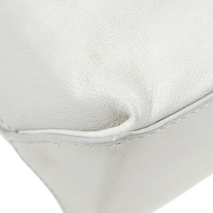 Chanel 2008-2009 White Calfskin Handbag