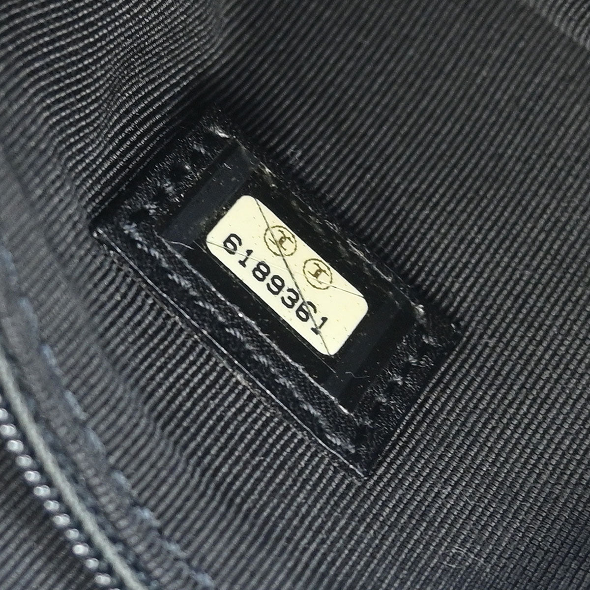 Chanel * 2000-2002 Black Rabbit Fur Shoulder Bag