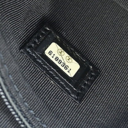 Chanel * 2000-2002 Black Rabbit Fur Shoulder Bag