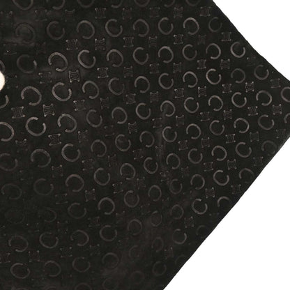 Celine Black Suede C Macadam Twin Handbag