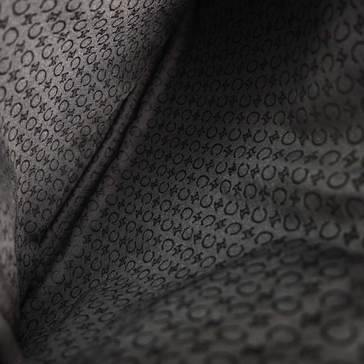 Celine Black Suede C Macadam Twin Handbag