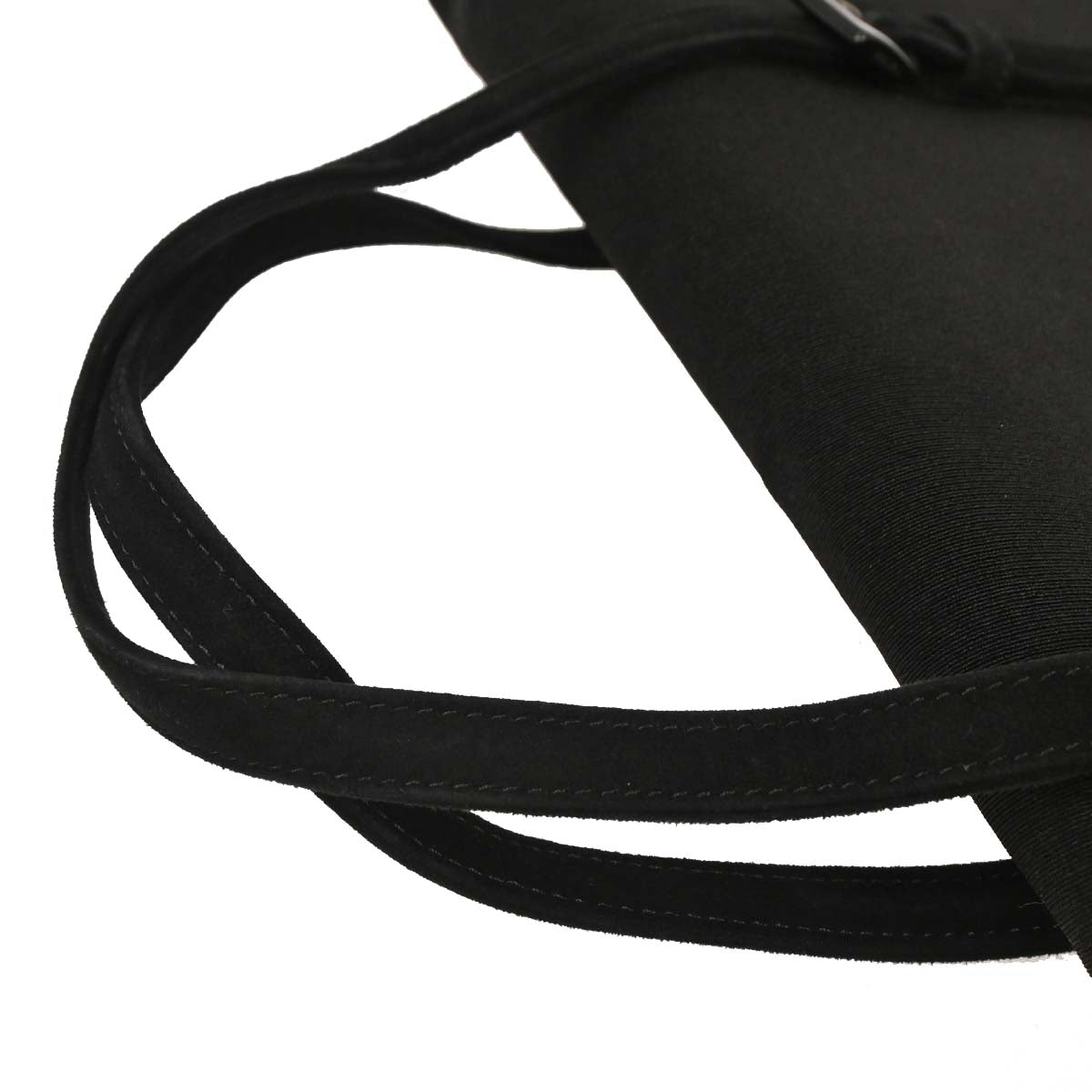 Prada Black Canvas Handbag