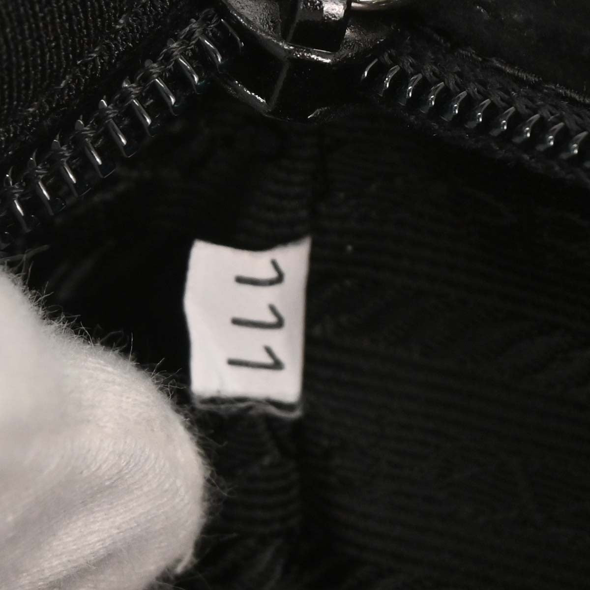 Prada Black Canvas Handbag