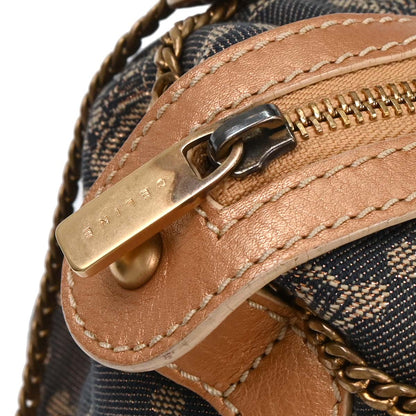 Celine * Indigo Denim Macadam Handbag