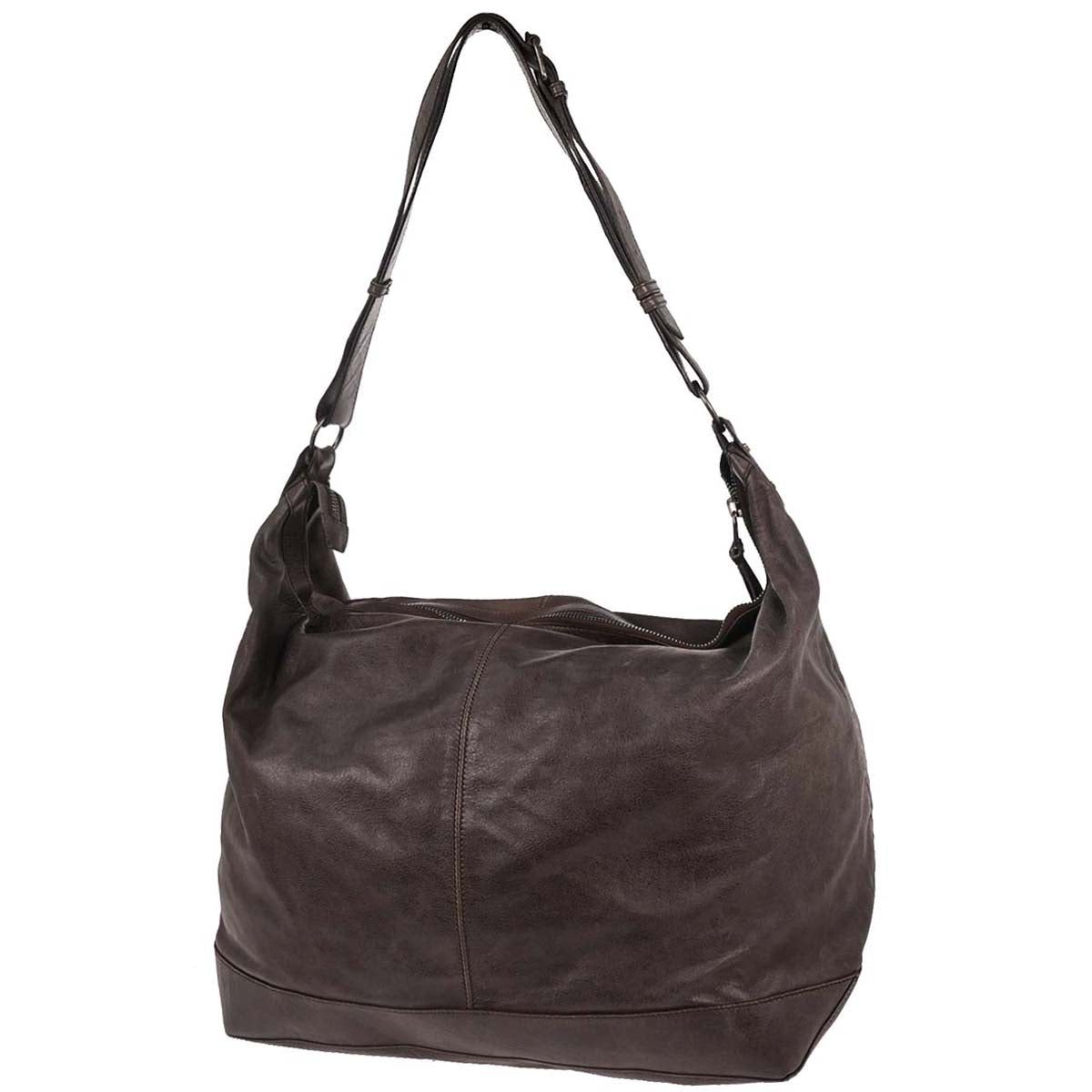 Balenciaga Brown The Courier XL Shoulder Bag