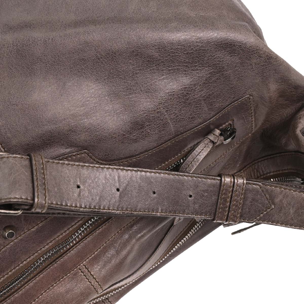 Balenciaga Brown The Courier XL Shoulder Bag