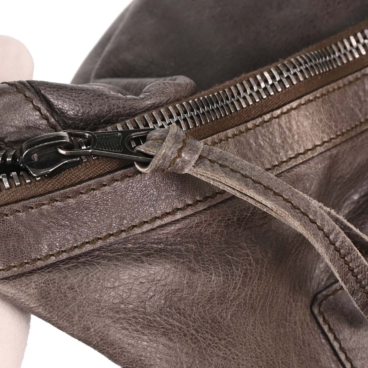 Balenciaga Brown The Courier XL Shoulder Bag