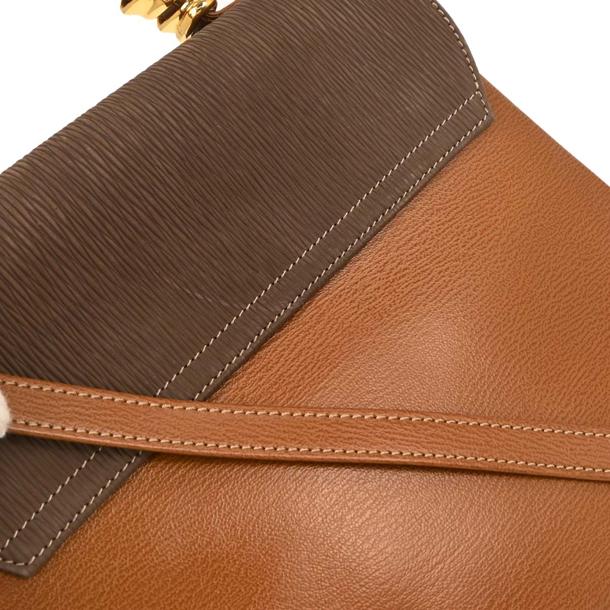 Loewe Brown Leather Velazquez 2way Shoulder Handbag