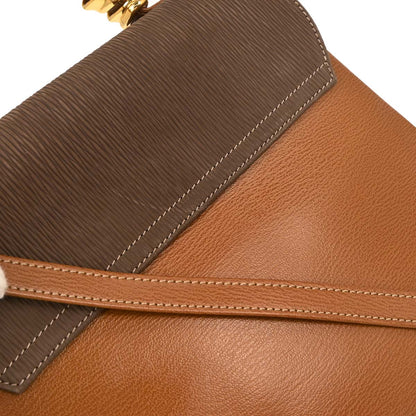 Loewe Brown Leather Velazquez 2way Shoulder Handbag