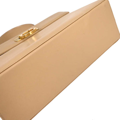 Salvatore Ferragamo Beige Gancini 2way Shoulder Handbag