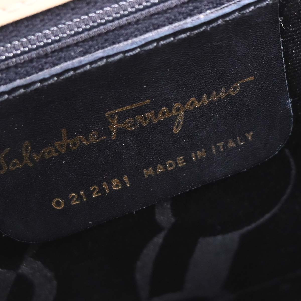 Salvatore Ferragamo Beige Gancini 2way Shoulder Handbag