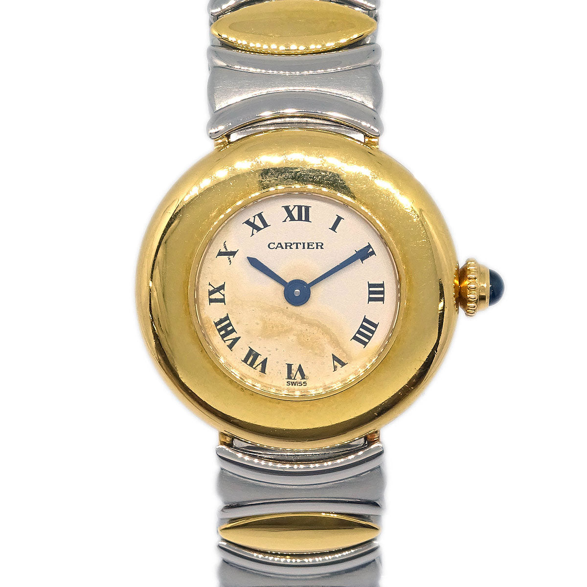 Cartier Must Colisee Belle Epoque Quartz Watch 18KYG