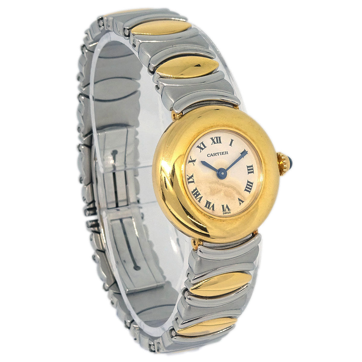 Cartier Must Colisee Belle Epoque Quartz Watch 18KYG