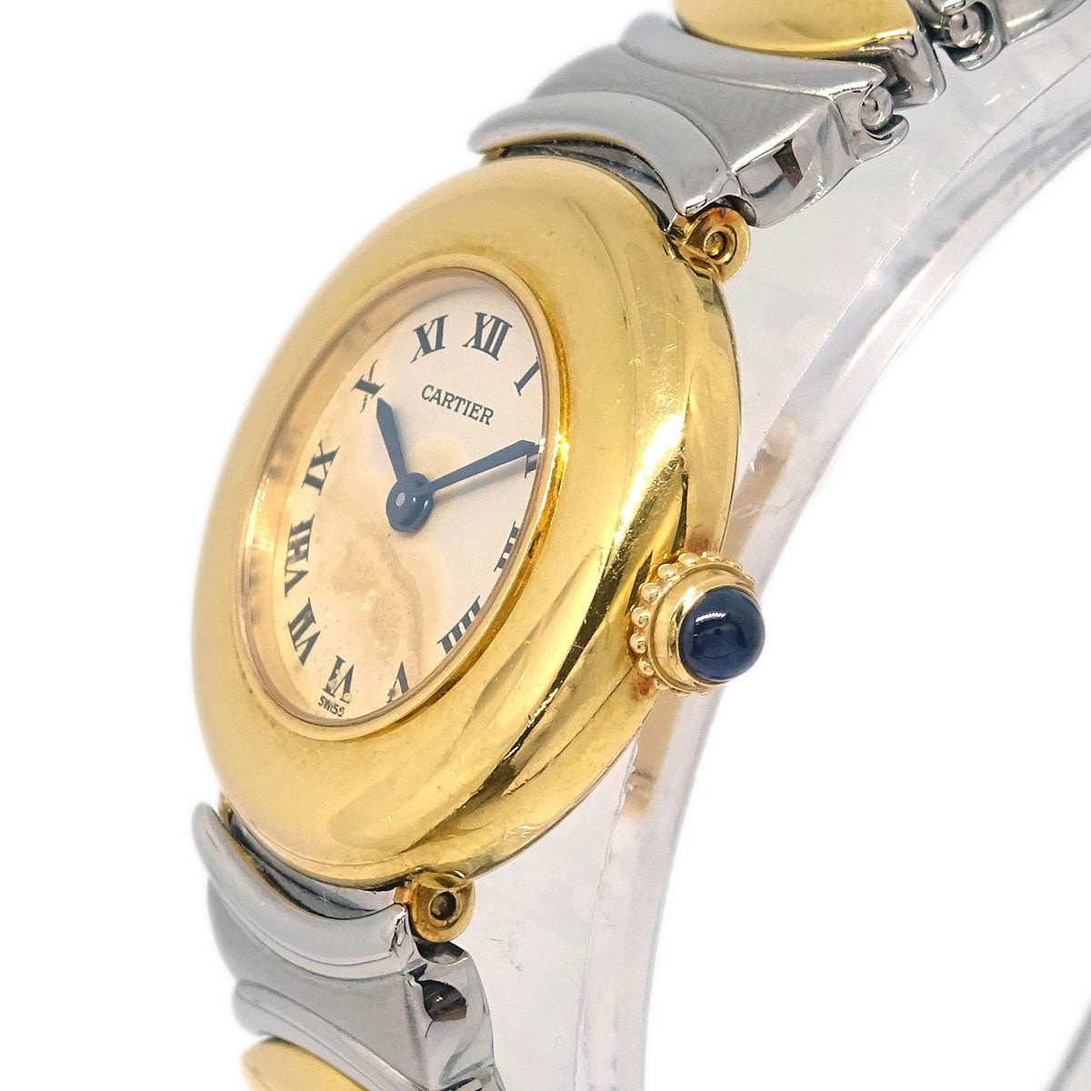 Cartier Must Colisee Belle Epoque Quartz Watch 18KYG
