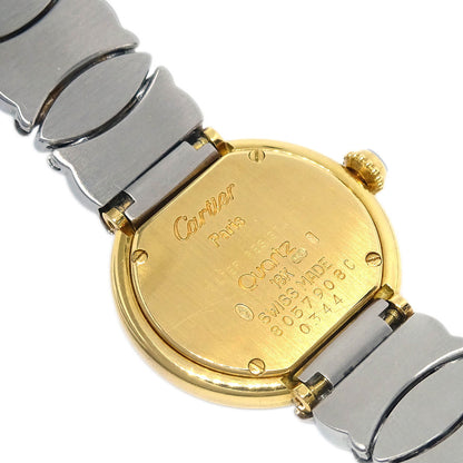 Cartier Must Colisee Belle Epoque Quartz Watch 18KYG