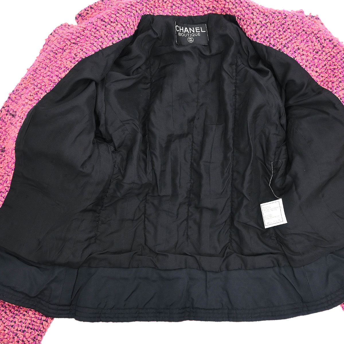 Chanel Pink Single Breasted Jacket