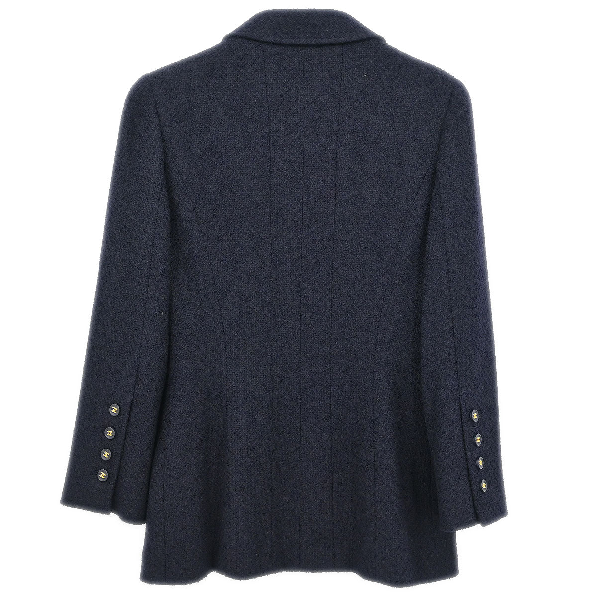 Chanel 1995 Single Breasted Jacket Black #40