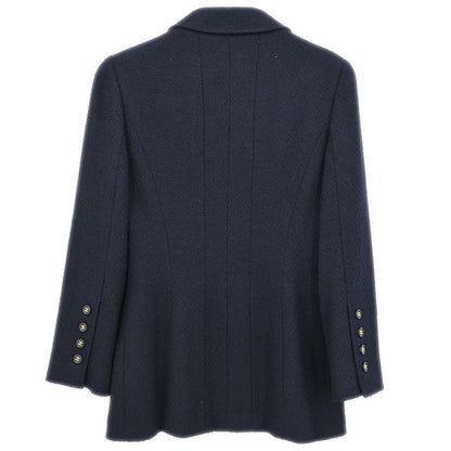 Chanel 1995 Single Breasted Jacket Black #40