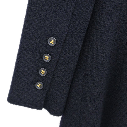 Chanel 1995 Single Breasted Jacket Black #40
