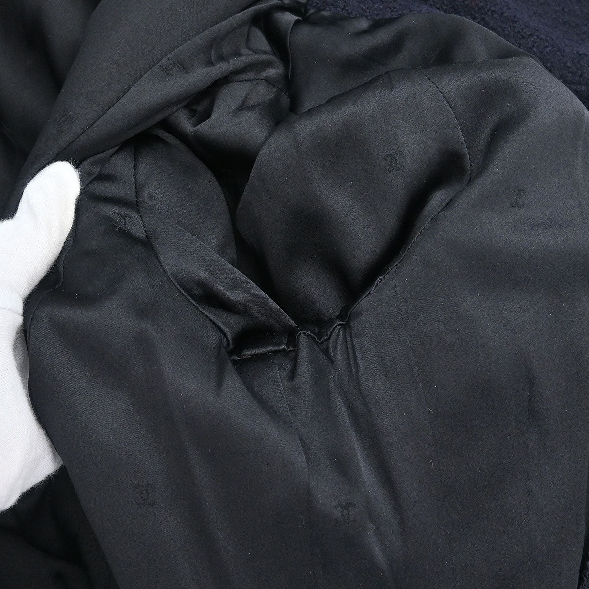 Chanel 1995 Single Breasted Jacket Black #40