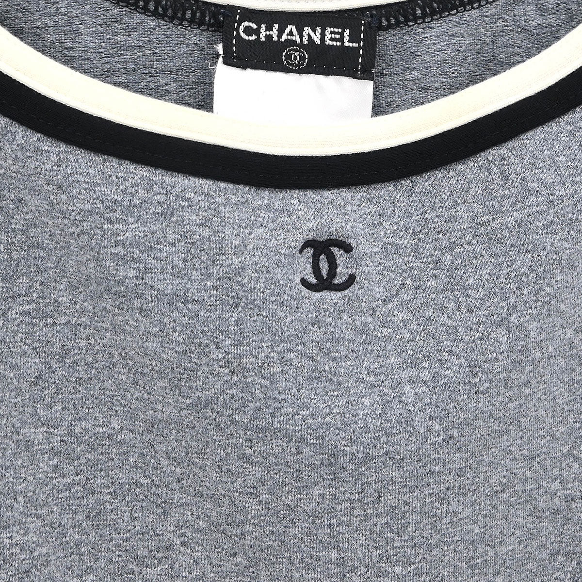 Chanel 1998 Sleeveless Dress Gray #40